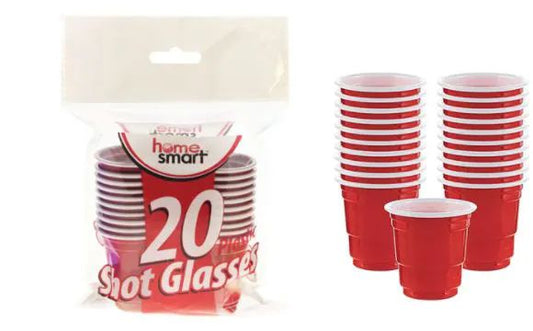 Home Smart Shot Glasses 2oz (Pack of 20)