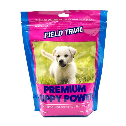 Field Trial Dog Food Premium Puppy Chow 14oz