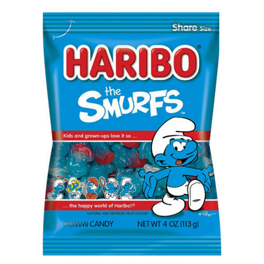 Haribo the Smurfs 4oz