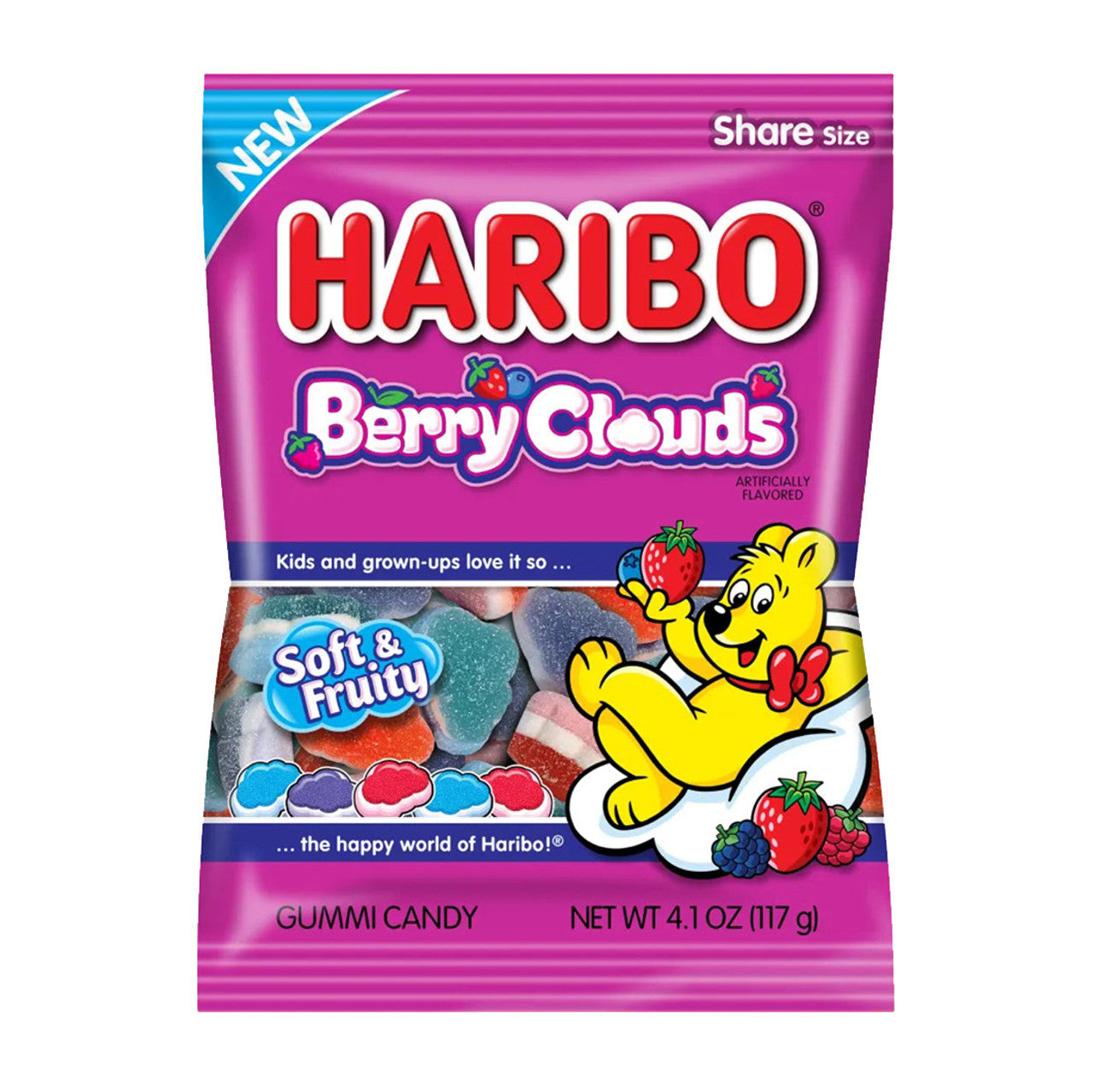 Haribo Berry Clouds 4.1oz