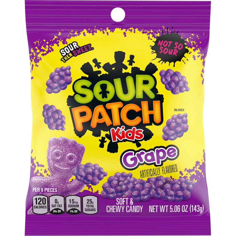 Sour Patch Kids Grape 5oz