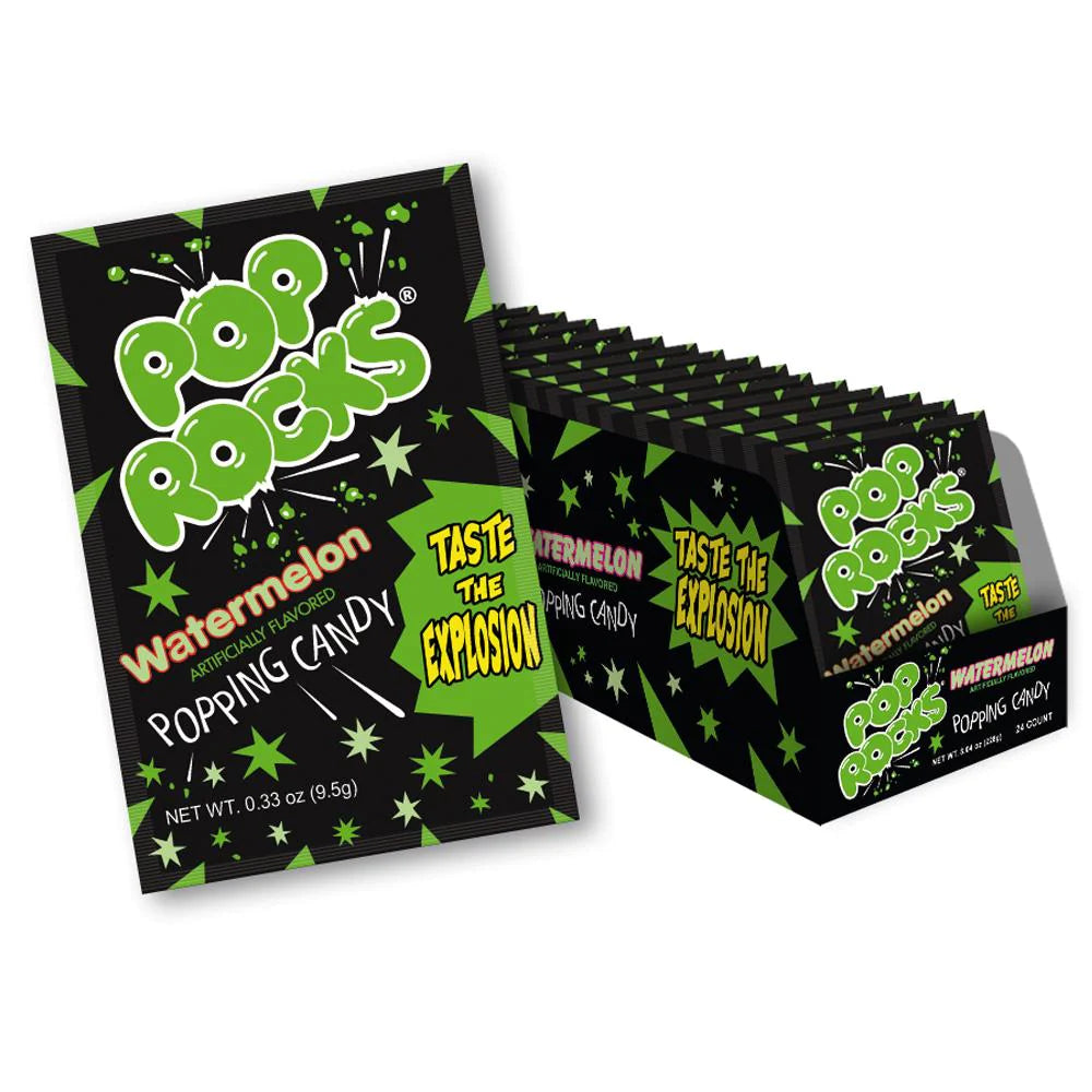 Pop Rocks Watermelon 0.33oz (Pack of 24)