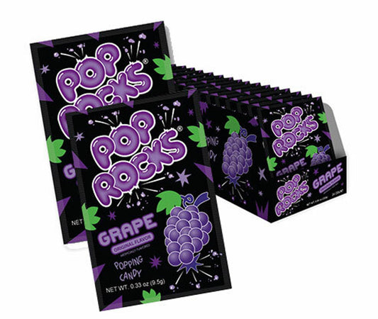 Pop Rocks Grape 0.33oz (Pack of 24)