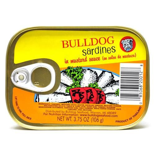 Bulldog Sardines in Mustard Sauce 3.75oz