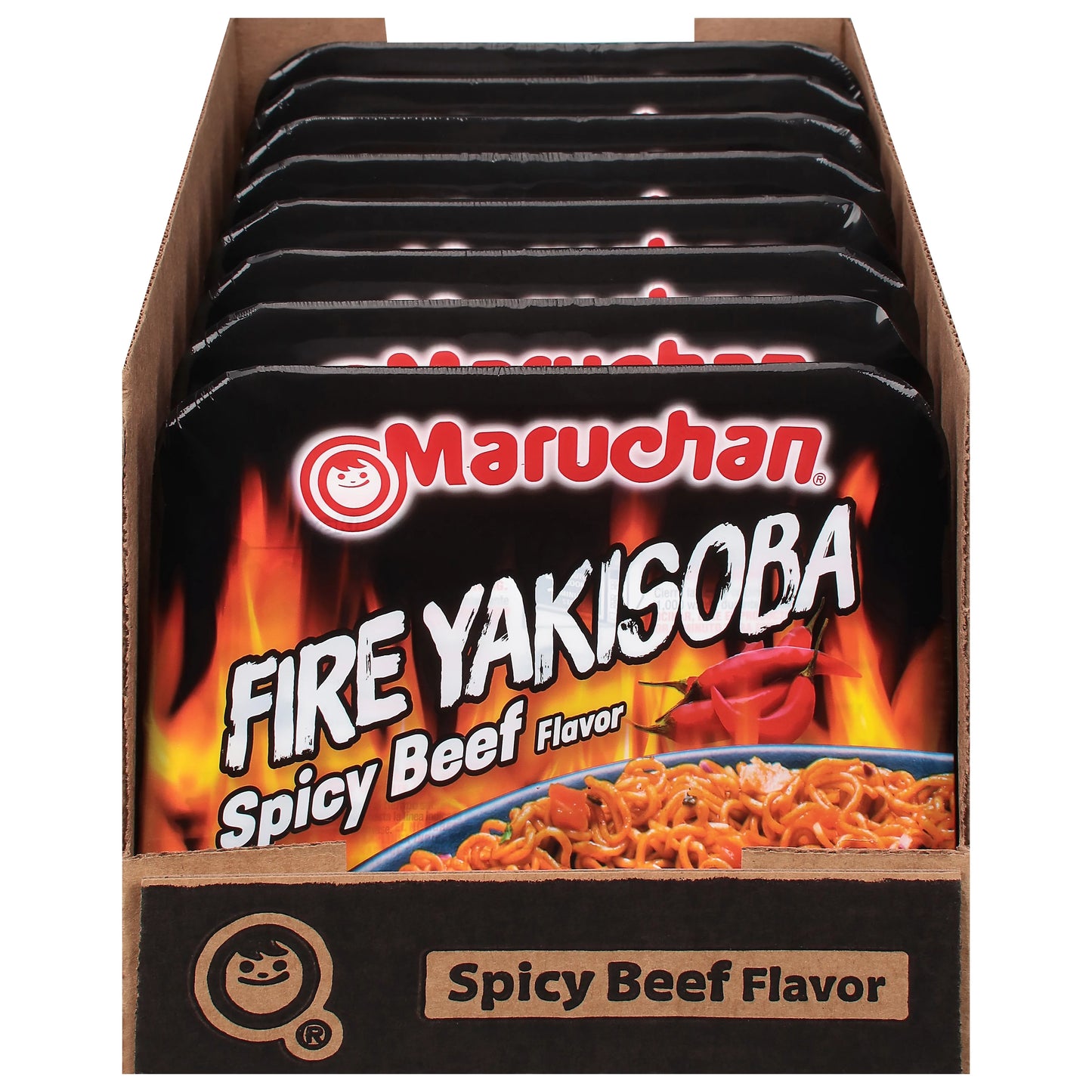 Maruchan Fire Yakisoba Spicy Beef Flavor 4oz