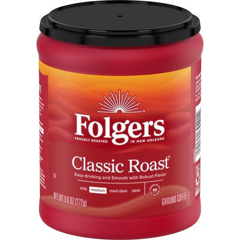Folgers Classic Roast 9.6oz