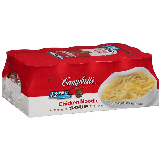 Campbell’s Chicken Noodle Soup 10.75oz (Pack of 12)