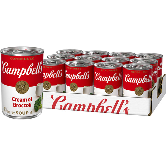 Campbell’s Cream Of Broccoli Soup 10.5oz (Pack of 12)