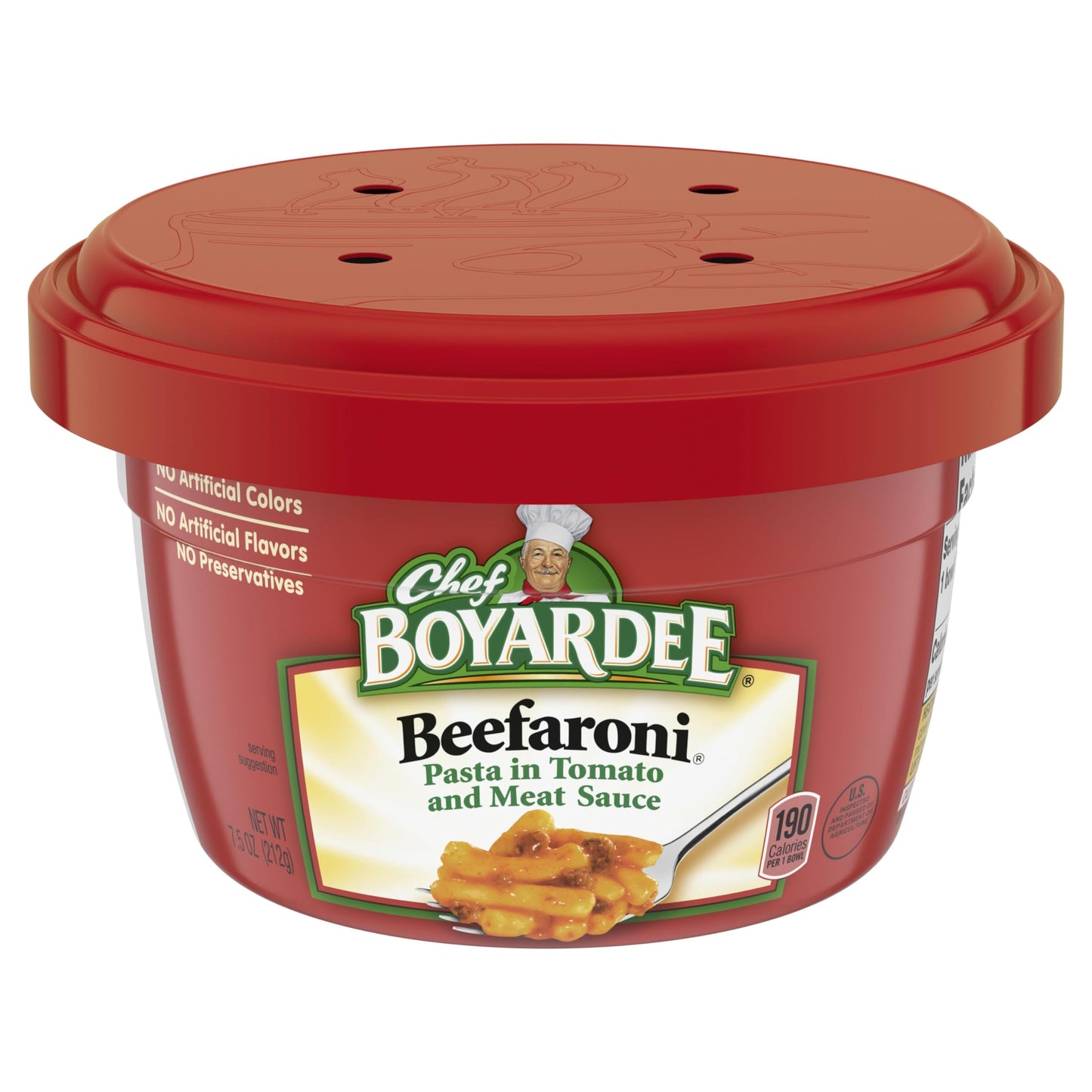 Chef Boyardee Beefaroni 7.5oz (Pack of 12)