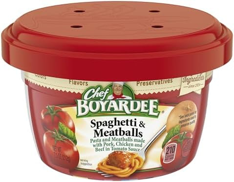 Chef Boyardee Spaghetti & Meat Balls 7.5oz (Pack of 12)