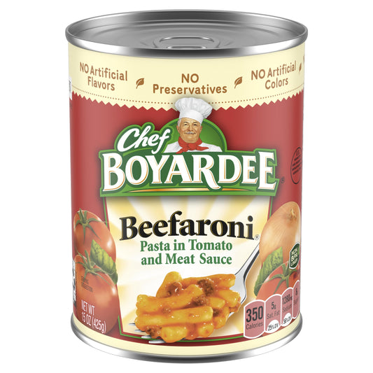 Chef Boyardee Beefaroni 15oz (Pack of 24)