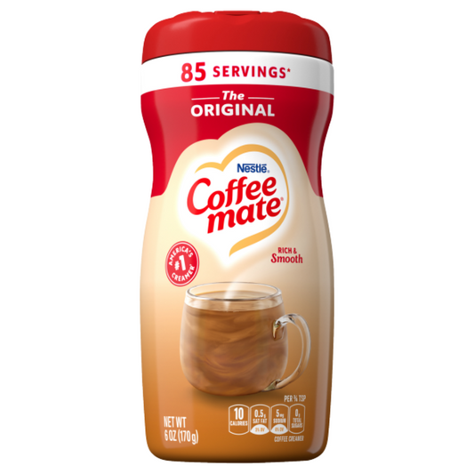 Nestle Coffee Mate Original Powdered Creamer 6oz (Pack of 12)
