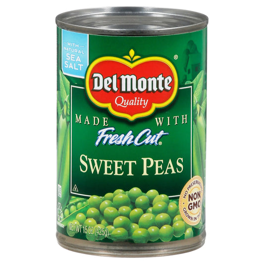 Del Monte Sweet Peas 15oz (Pack of 24)