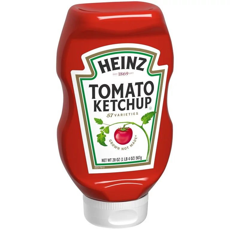 Heinz Tomato Ketchup 20oz (Pack of 12)