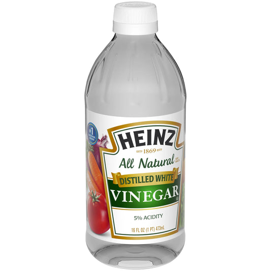 Heinz Distilled White Vinegar 16oz (Pack of 12)