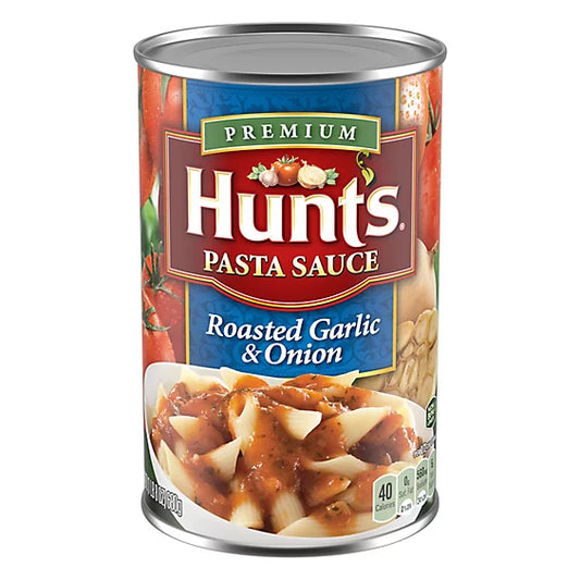 Hunt’s Roasted Garlic & Onion Pasta Sauce 24oz (Pack of 12)
