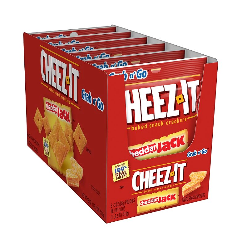 Cheez-It Cheddar Jack 3oz (Pack of 6)
