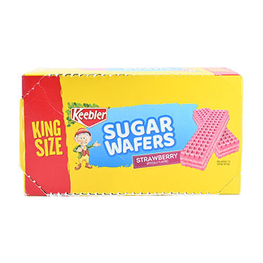 Keebler Strawberry Sugar Wafers 4.4oz (Pack of 9)