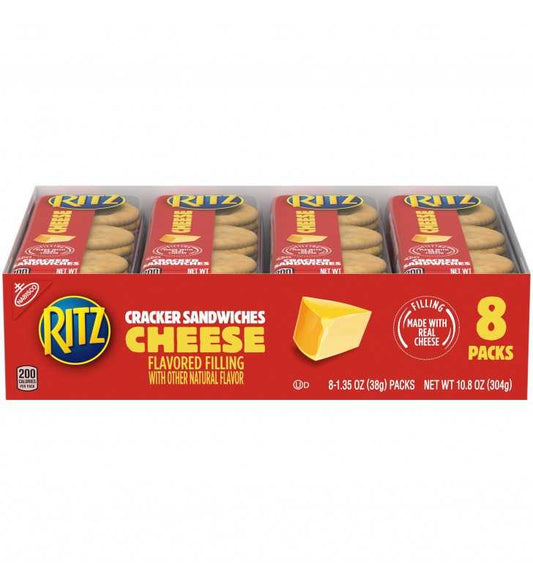 Nabisco Ritz Cheese 1.35oz (Pack of 8)