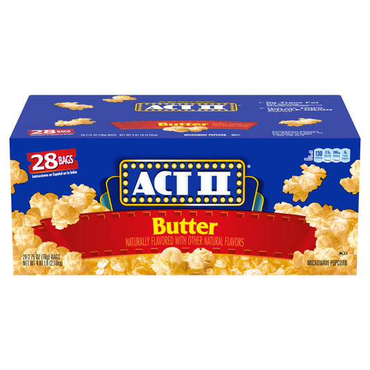 Act II Butter Popcorn 2.75oz (Pack of 28)