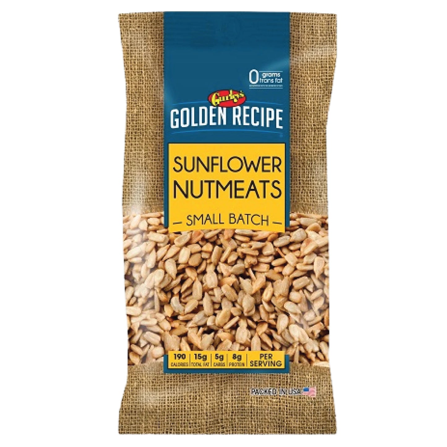 Gurley’s Golden Recipe Sunflower Nutmeats Small Batch 6oz (Pack of 8)