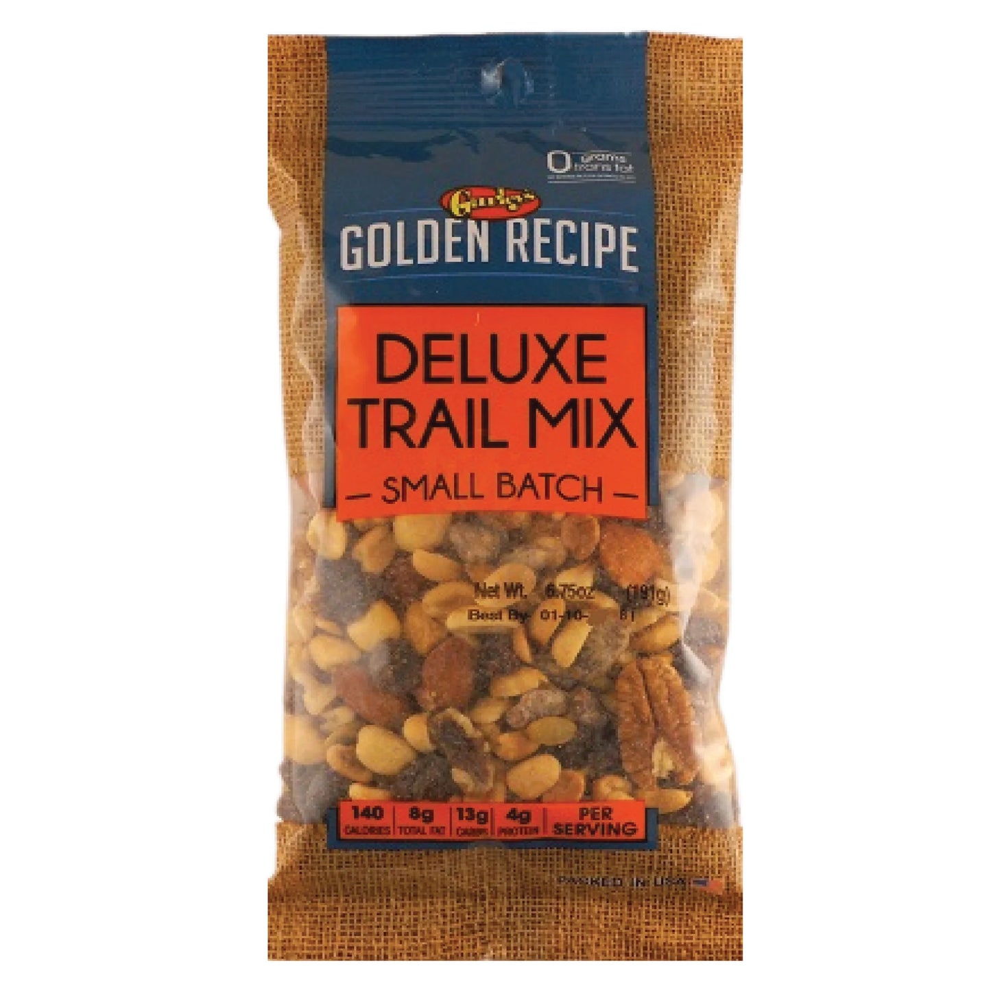 Gurley’s Golden Recipe Deluxe Trail Mix Small Batch 6oz (Pack of 8)