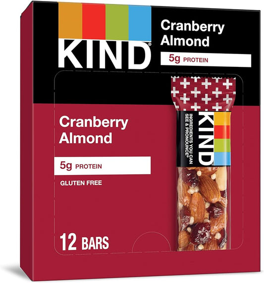Kind Bar Cranberry Almond 1.4oz (Pack of 12)