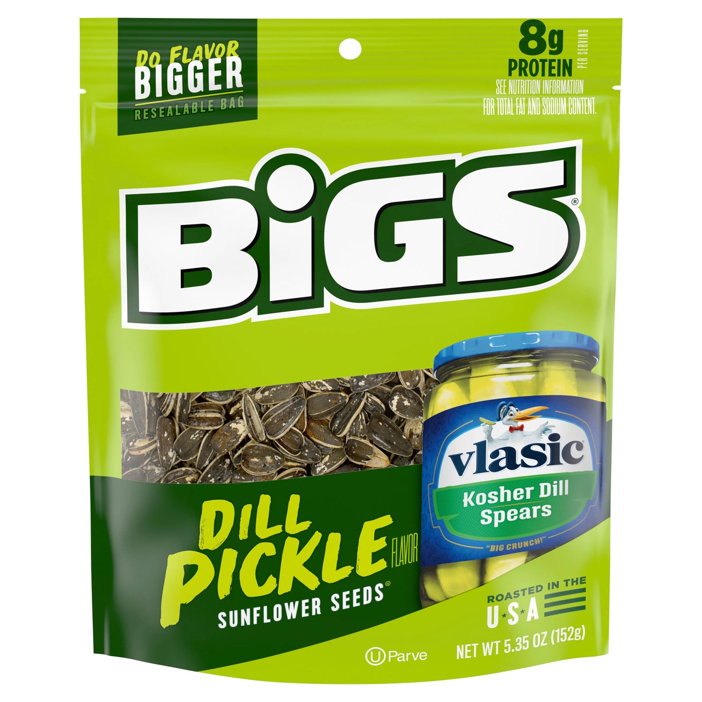 Bigs Sunflower Seeds Dill Pickle 5.35oz 12 Count