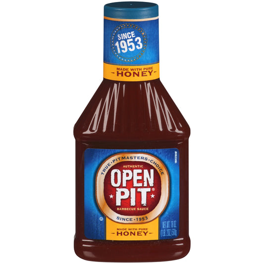 Open Pit Honey Barbecue Sauce 18oz (Pack of 12)