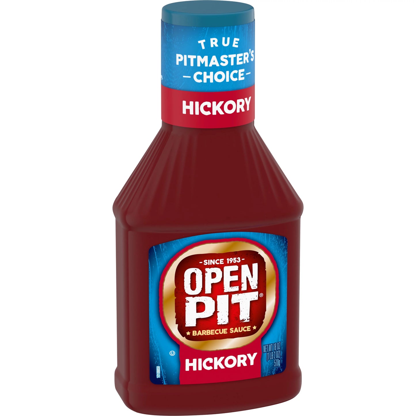 Open Pit Hickory Barbecue Sauce 18oz (Pack of 12)