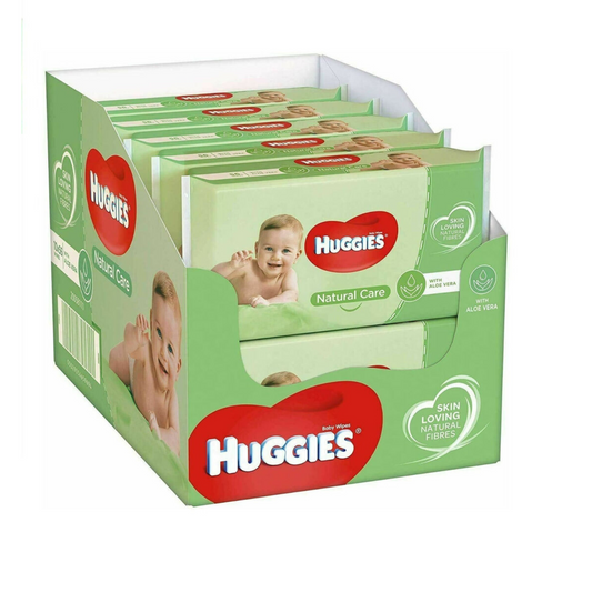 Huggies Wipes Natural Care 56 Count (Pack of 10)