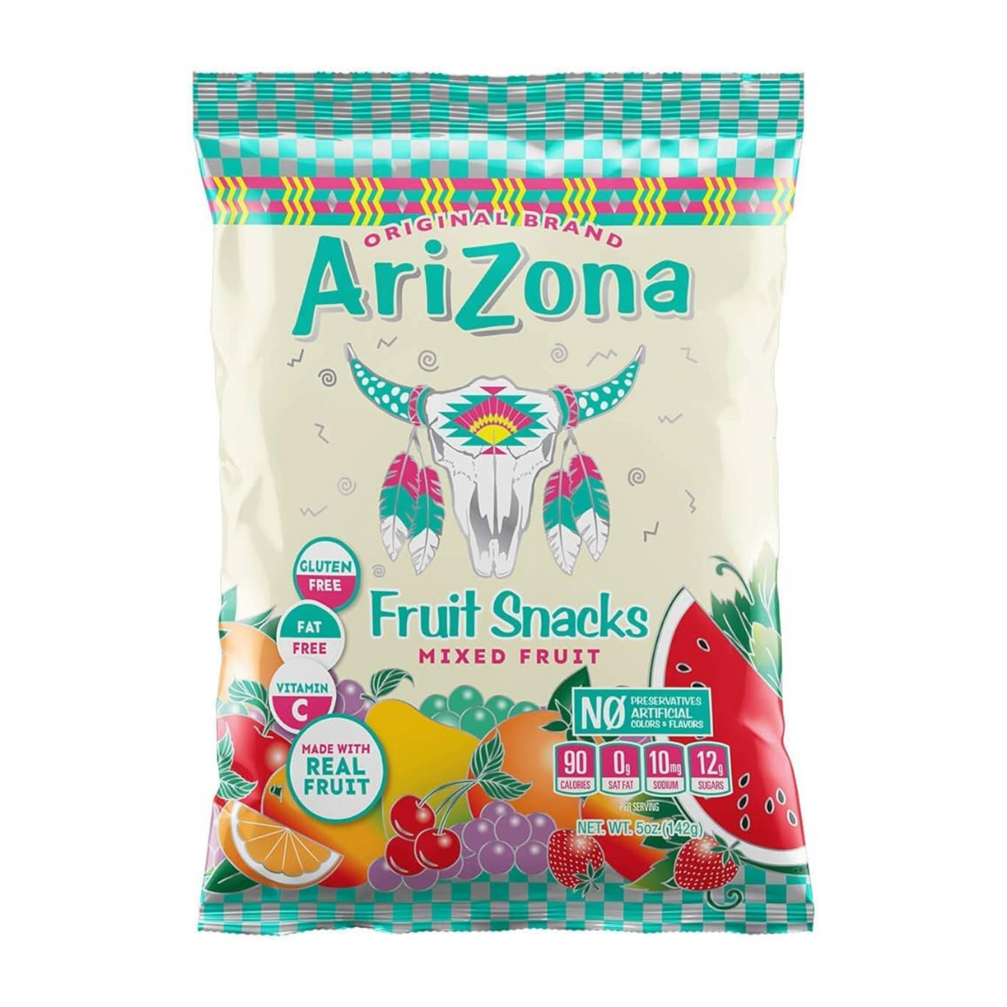 Arizona Fruit Snacks Mixed Fruit 5oz (Pack of 12)