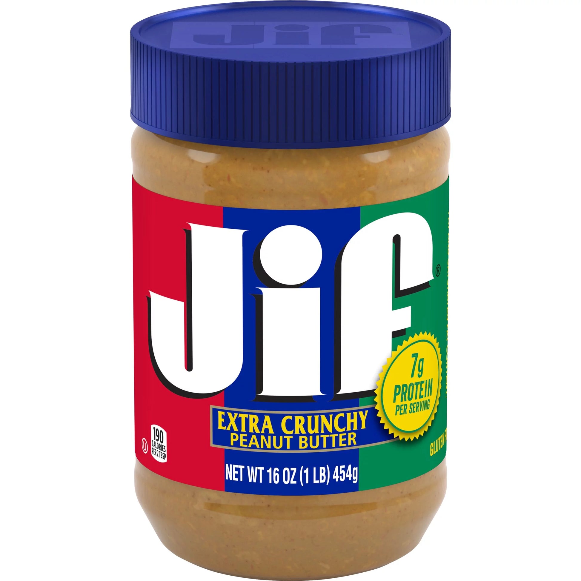 Jif Extra Crunchy Peanut Butter 16oz 12 Count