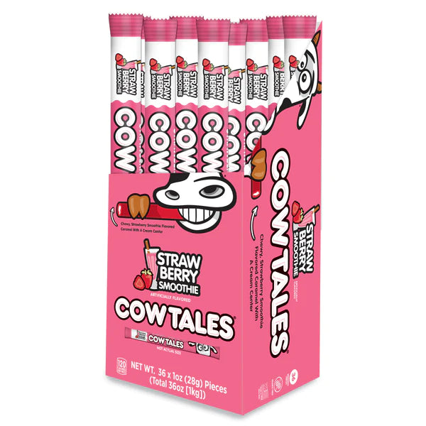 Cow Tales Strawberry Smoothie 1oz 36 Count