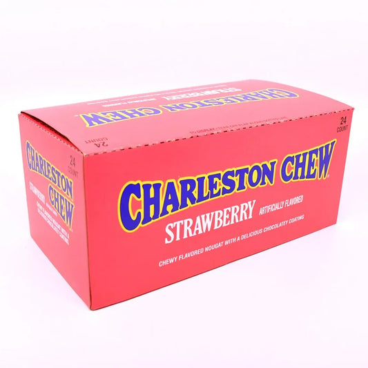 Charleston Chew Strawberry 1.88oz 24 Count