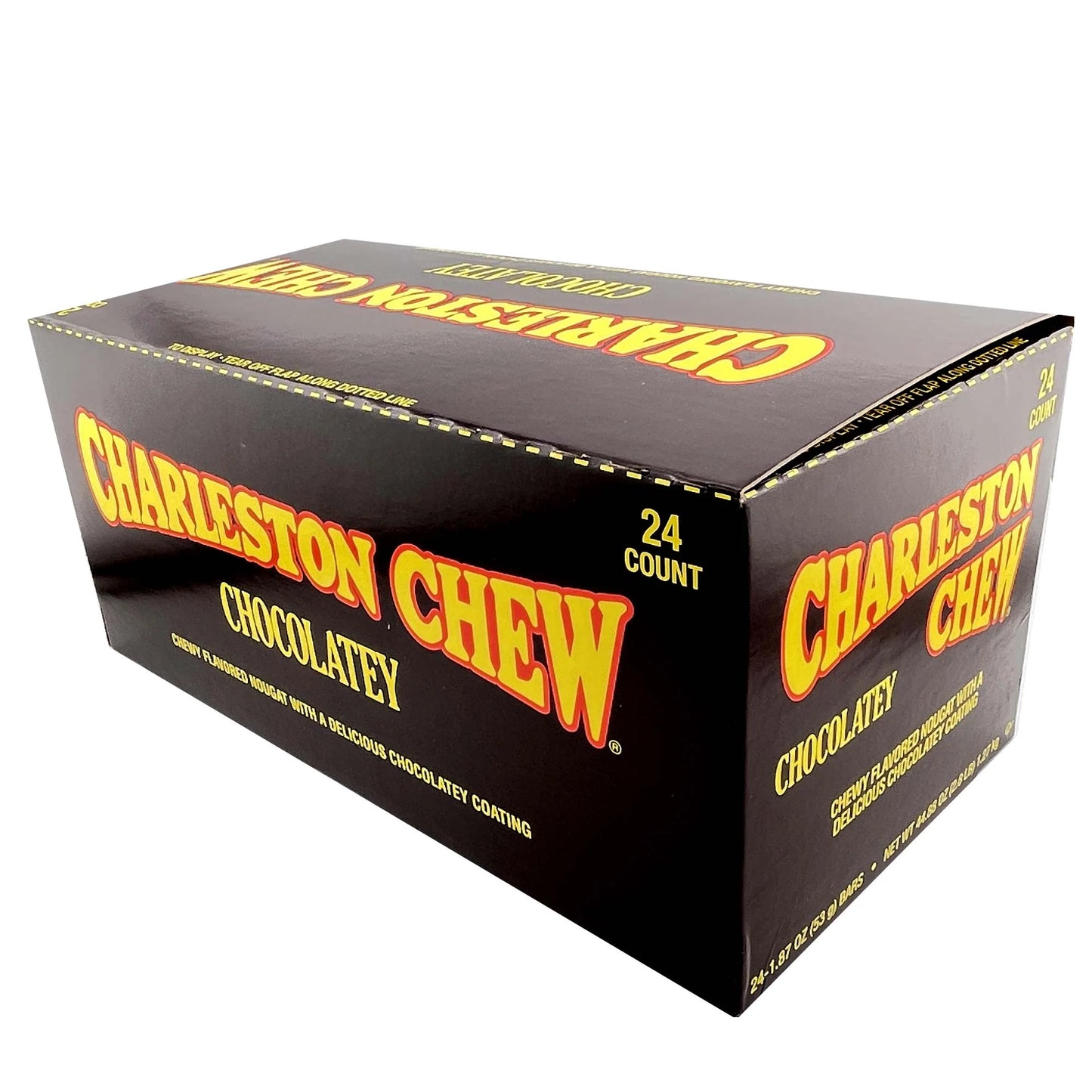 Charleston Chew Chocolatey 1.88oz 24 Count