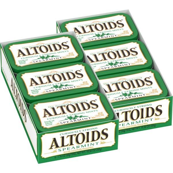 Altoids Spearmint 1.76oz 12 Count