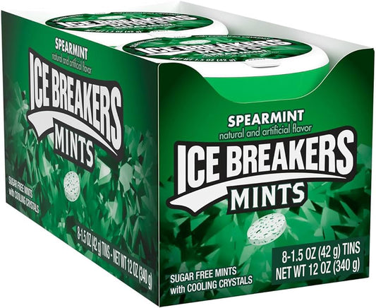 Ice Breakers Spearmint 1.5oz 8 Count