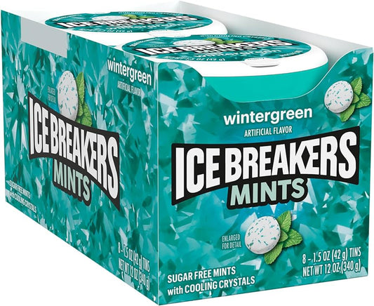 Ice Breakers Wintergreen 1.5oz 8 Count