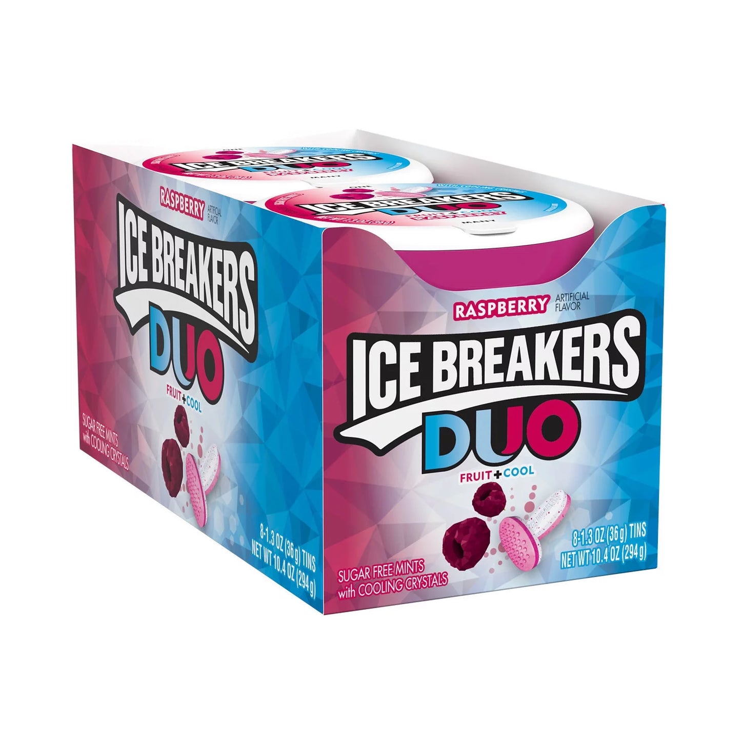Ice Breakers Duo Raspberry 1.3oz 8 Count