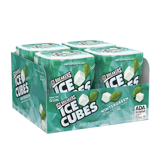 Ice Cubes Wintergreen 3.24oz 4 Count