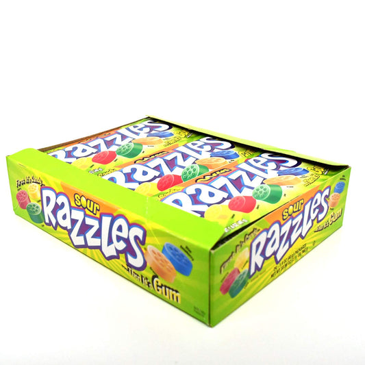 Razzles Sour 1.4oz 24 Count