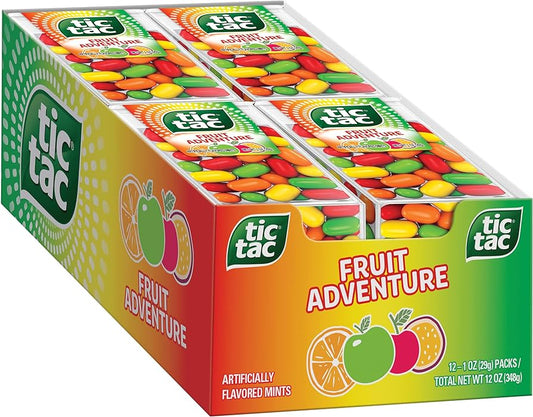 Tic Tac Fruit Adventure 1oz 12 Count