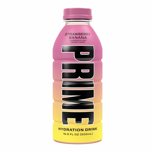 Prime Hydration Strawberry Banana 16.9oz 12 Count