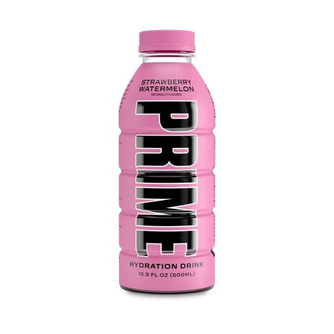 Prime Hydration Strawberry Watermelon 16.9oz 12 Count