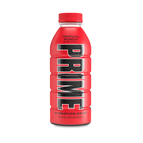 Prime Hydration Tropical Punch 16.9oz 12 Count