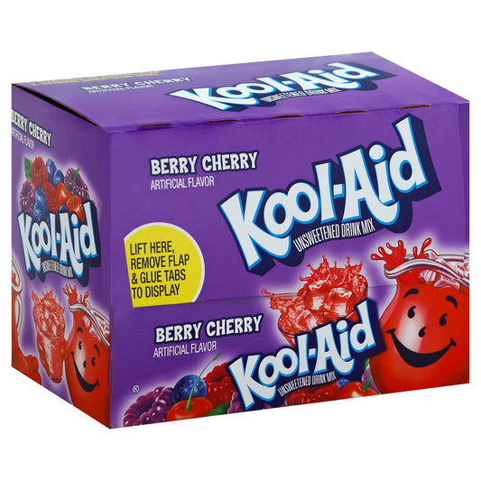 Kool-Aid Berry Cherry 0.17oz 48 Count