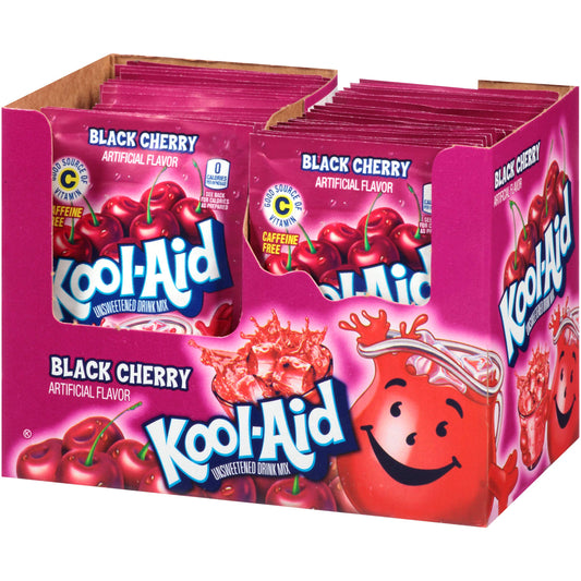 Kool-Aid Black Cherry 0.13oz 48 Count