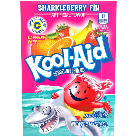 Kool-Aid Sharkleberry Fin 0.16oz 48 Count