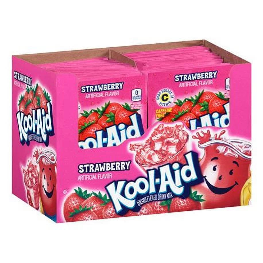 Kool-Aid Strawberry 0.14oz 48 Count